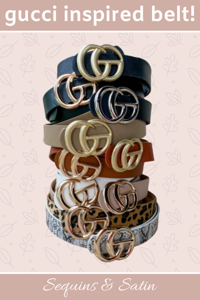 Best Gucci Inspired Belts Under $30 | GG Belt Dupes