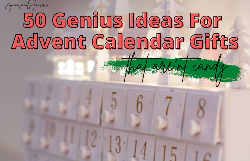 ideas for advent calendar gifts