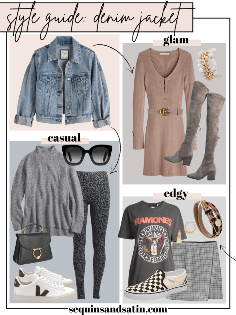 denim jacket outfits for women