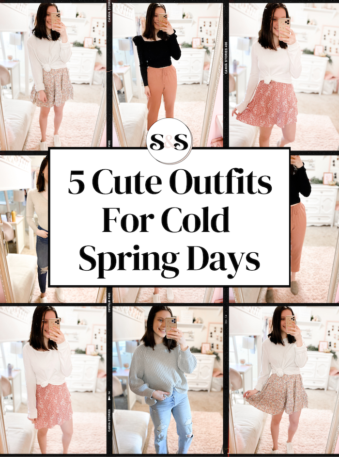 5 Cute Outfits For Cold Spring Days | The Best Looks For Spring