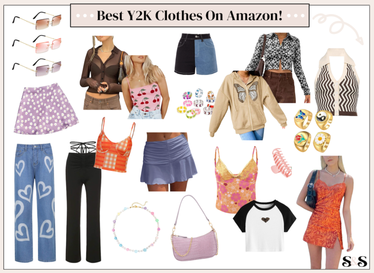 Best Y2K Clothes On Amazon | 20+ Cheap Aesthetic Clothing Finds