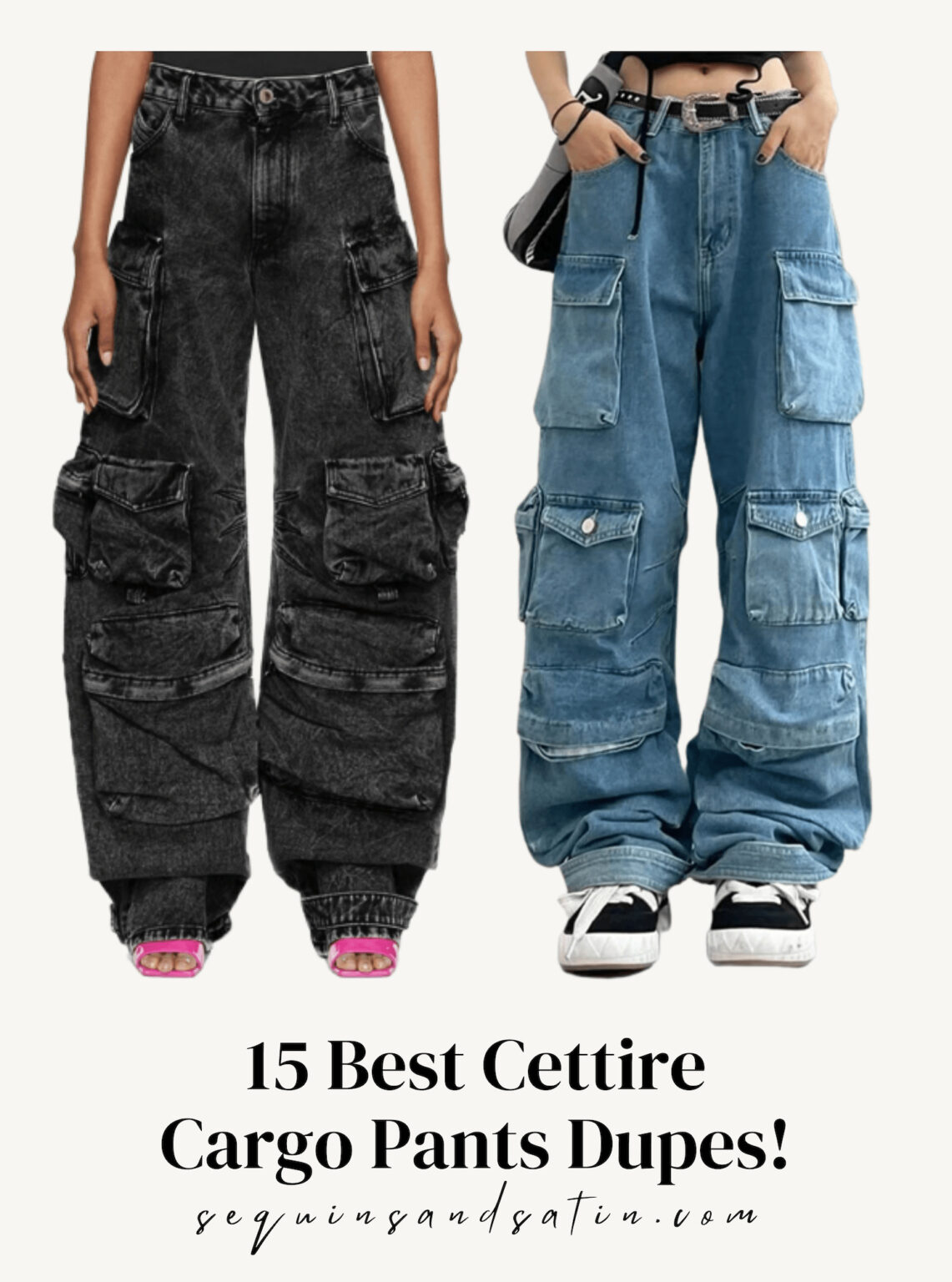 15 Best Cettire Cargo Pants Dupes! » Sequins & Satin