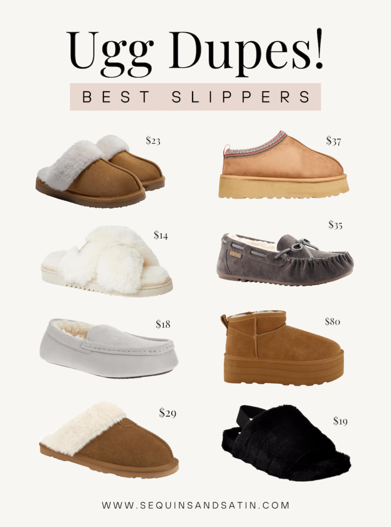 10 Best UGG Slipper Dupes To Get The Look For Less!