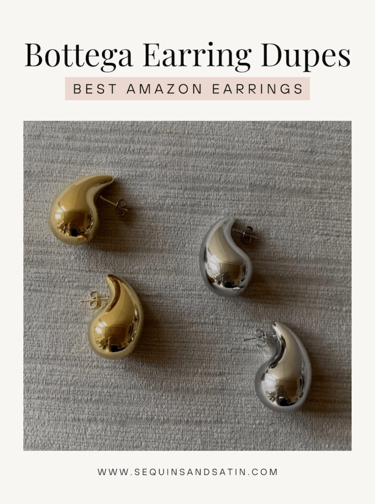 Best Bottega Veneta Earrings Dupes From Amazon