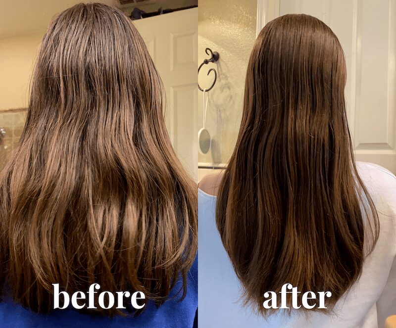 vegamour hair review before and after