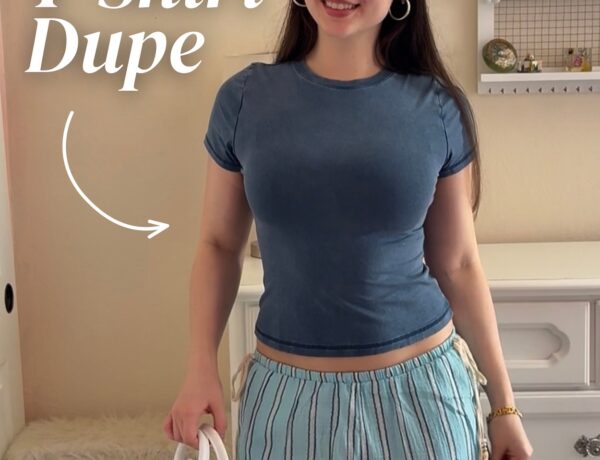 skims cotton tshirt dupe from walmart