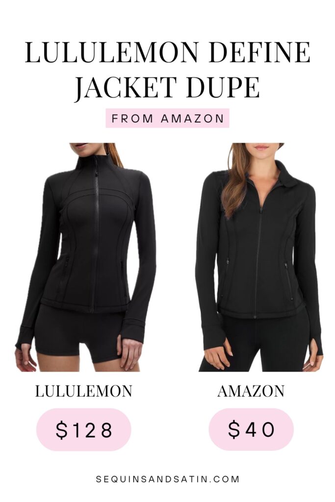 Best Lululemon Define Jacket Dupe From Amazon 2026